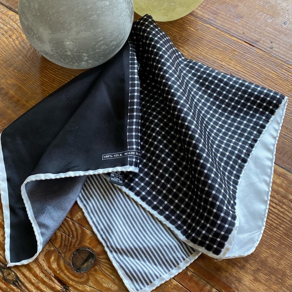 Nordstrom Made In Italy Silk Pocket Square